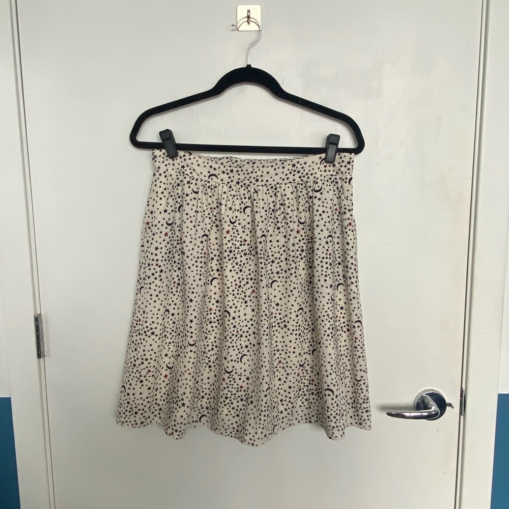 ModCloth stars skater skirt